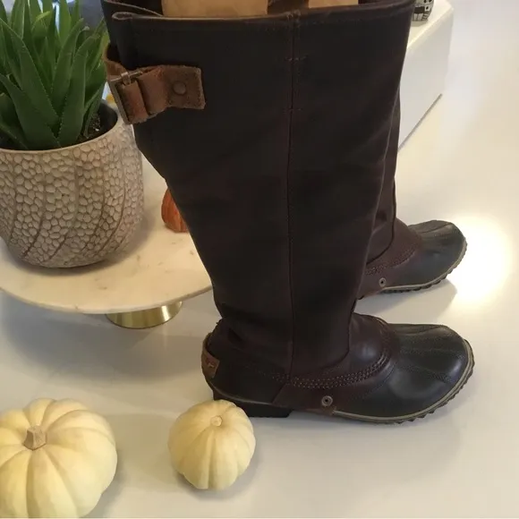 Sorel Slimpack Tall Riding Boots EUC Size:7.5
