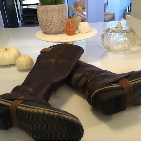 Sorel Slimpack Tall Riding Boots EUC Size:7.5