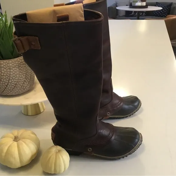 Sorel Slimpack Tall Riding Boots EUC Size:7.5