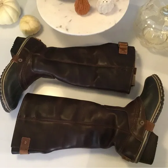 Sorel Slimpack Tall Riding Boots EUC Size:7.5