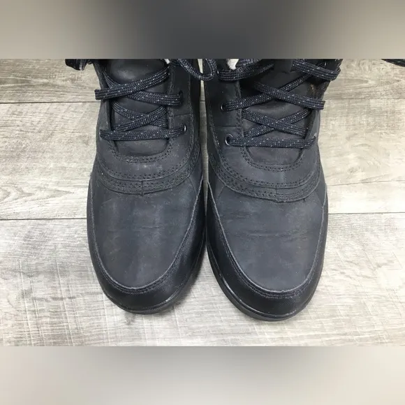 Sorel Tivoli IV Parc Waterproof Boots Black Sea Salt Women’s NL4471 Size 9.5