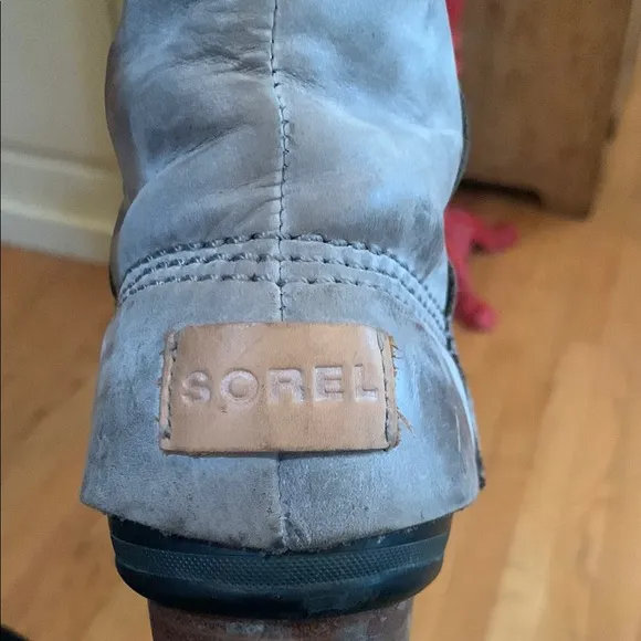 Sorel Two-Tone Leather Boots