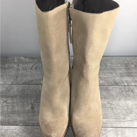 Sorel Womens After Hours Beach Waterproof Suede Mid Top Tan Boots NL2563 Size 9