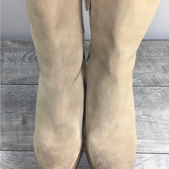 Sorel Womens After Hours Beach Waterproof Suede Mid Top Tan Boots NL2563 Size 9