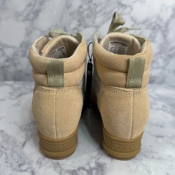 Sorel Women’s Boots sz 10.5Wedge Ankle Suede Evie Lace Up NEW #K953