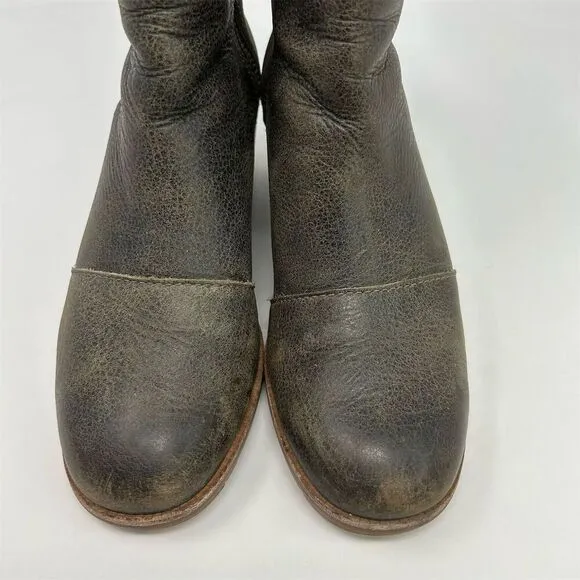 Sorel Women's Cate Ankle Boots Size 6 Gray Waterproof Casual Block Heel