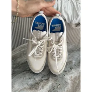 Sorel Womens Cream ONA 503 Lace Up Casual Athletic Shoes Size US 7.5 M EU 38