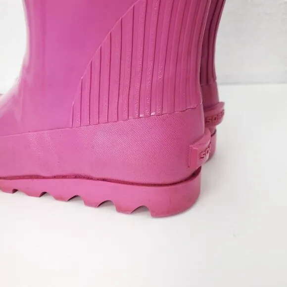 SOREL Bubblegum Pink Tall Rain Waterproof Winter Play  Boots