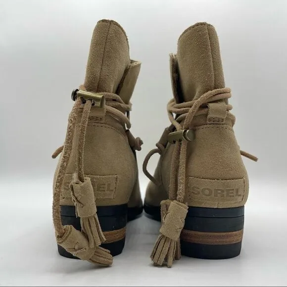 Sorel Farrah Suede Ankle Boots