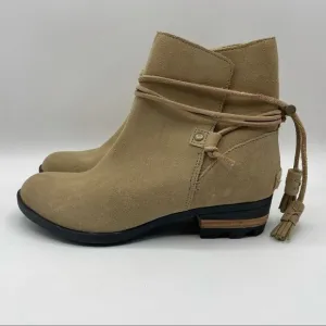 Sorel Farrah Suede Ankle Boots