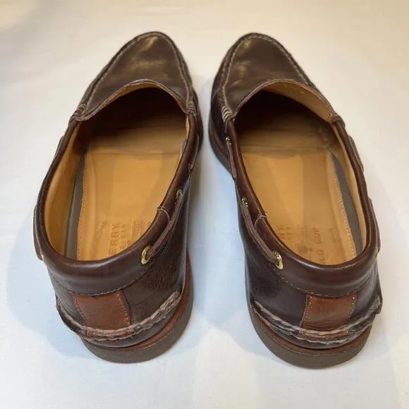 Sperry Top Sider Wave Driver Shoes Mens 12M Leather Driving Loafers