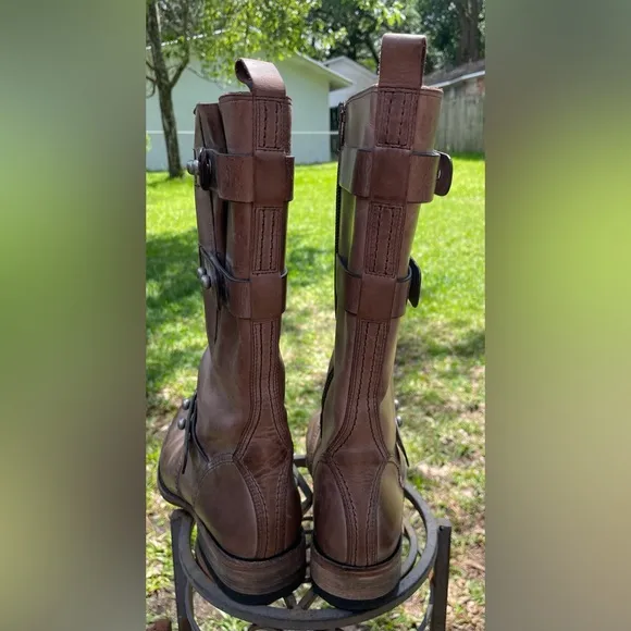 Spirit by Lucchese Boots Women’s US 10 Brown Leather Riding Western Cowboy