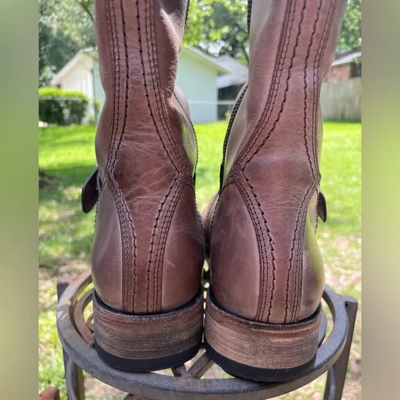 Spirit by Lucchese Boots Women’s US 10 Brown Leather Riding Western Cowboy