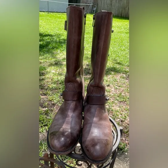 Spirit by Lucchese Boots Women’s US 10 Brown Leather Riding Western Cowboy