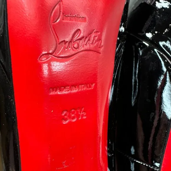 🌷❤️‍🔥SPRING SALE 🔥 FINAL PRICE🌷💥Christian Louboutin Bianca 140 Heels 38.5
