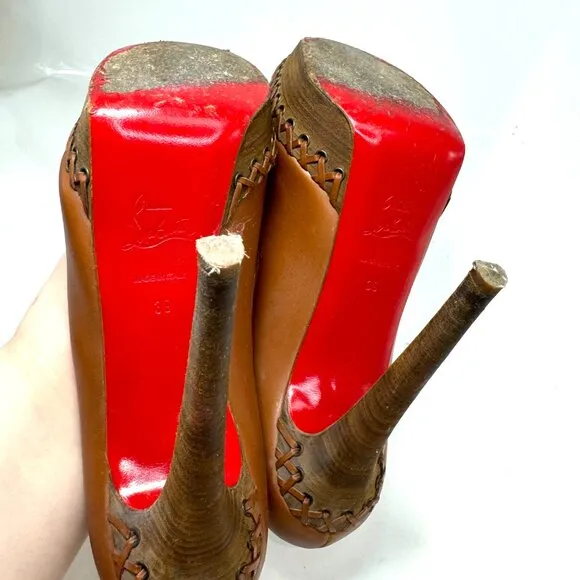 🌷❤️‍🔥SPRING SALE 🔥 FINAL PRICE🌷Christian Louboutin Lady Indiana 140 Heels 39
