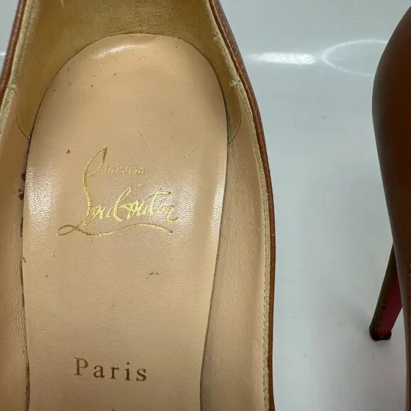 🌷❤️‍🔥SPRING SALE 🔥 FINAL PRICE🌷Christian Louboutin Lady Indiana 140 Heels 39