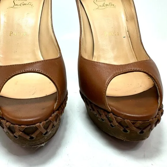 🌷❤️‍🔥SPRING SALE 🔥 FINAL PRICE🌷Christian Louboutin Lady Indiana 140 Heels 39