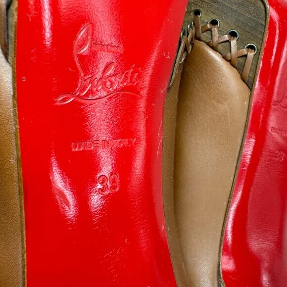 🌷❤️‍🔥SPRING SALE 🔥 FINAL PRICE🌷Christian Louboutin Lady Indiana 140 Heels 39