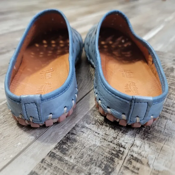 Spring Step Blue FUSALIDE Slip-On Shoes Size 39/8.5