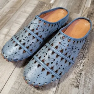 Spring Step Blue FUSALIDE Slip-On Shoes Size 39/8.5
