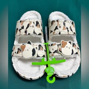 Squishmallows can cozzy croc sandals size 10