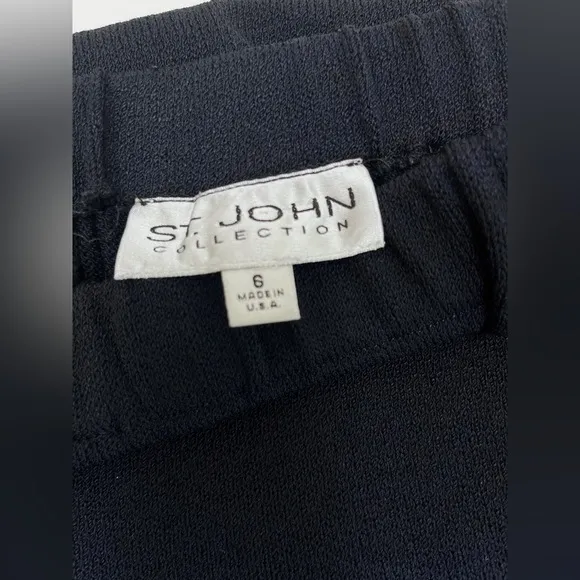 ST. JOHN COLLECTION knit godet skirt