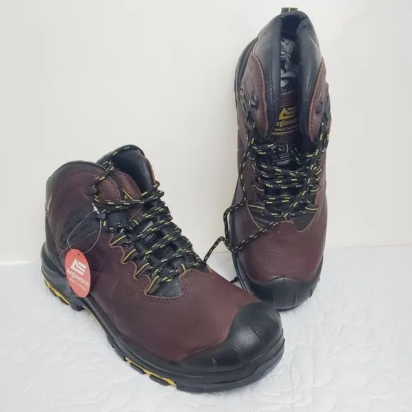 Steel Toe Work Boots 11.5 Men Waterproof Horse Non Slip Industrial Construction