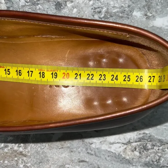 StefanoBi Manifattura Ferrarese Casual Loafers Brown Leather 7 OS or 8 US 41 EUR