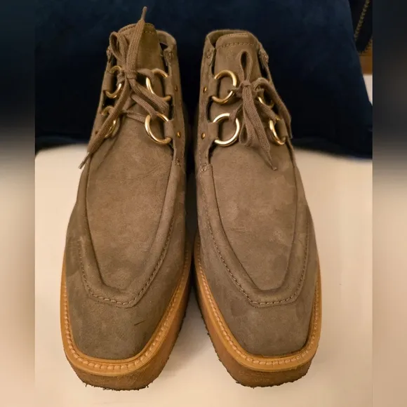 Stella McCartney Brody Eco Suede Ankle Boots US 9 / EU 39
