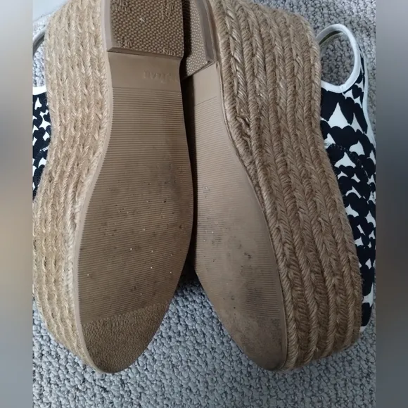 Stella McCartney Heart Platform Espadrilles 7.5