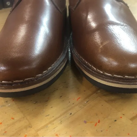 Steve Madden Brown Leather Men's Shoes