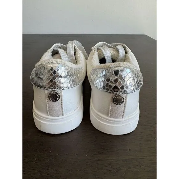 Steve Madden Kids Rezume Girls Athletic White Multi Sneakers 3 New Star shoes