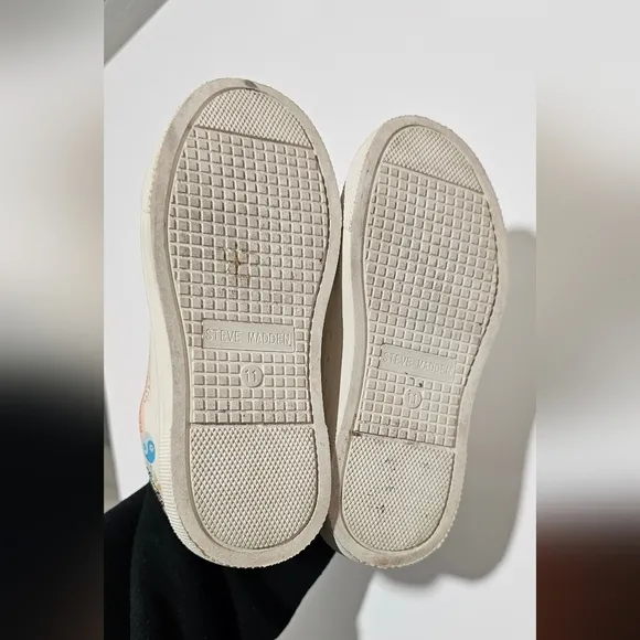 Steve Madden Toddler Girls Shoes  Be Happy Sneaker Size 11