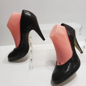 Steve Madden Women's &quot;Bogarrt&quot; Leather Snake Print Pumps Shoes Sz 10