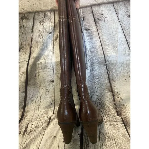 Steve Madden leather tall boots