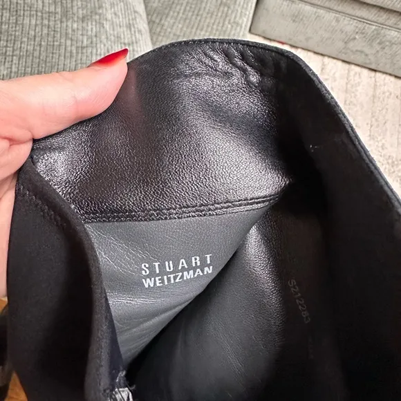 Stuart Weitzman 5050 Boots, black size 8.5