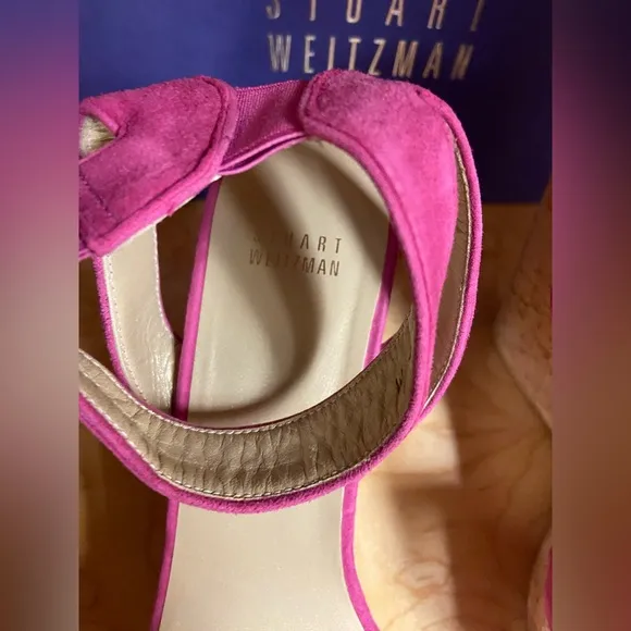 STUART WEITZMAN WOMEN PLATFORM SHOES SIZE  10