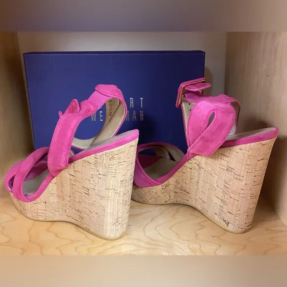 STUART WEITZMAN WOMEN PLATFORM SHOES SIZE  10