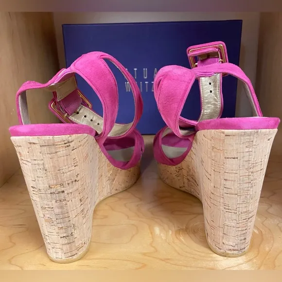 STUART WEITZMAN WOMEN PLATFORM SHOES SIZE  10