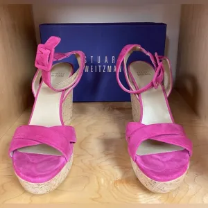 STUART WEITZMAN WOMEN PLATFORM SHOES SIZE  10