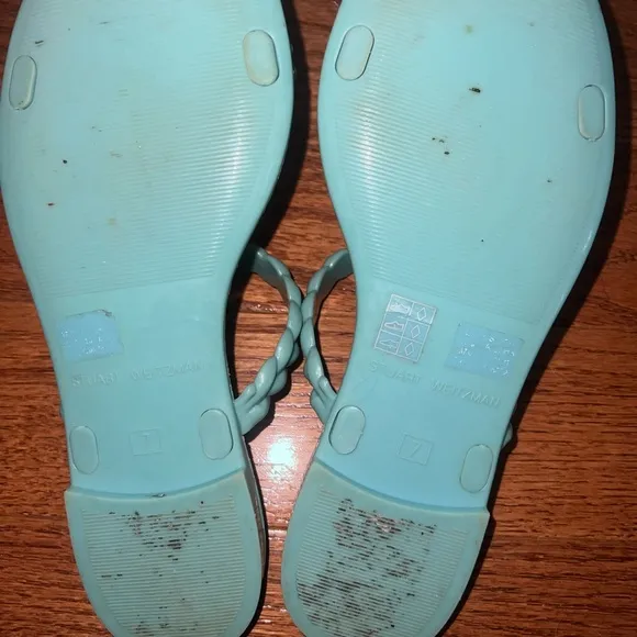 Stuart Weitzman Women's Turquoise SandalsSize 7 - Very good condition