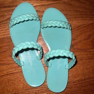 Stuart Weitzman Women's Turquoise SandalsSize 7 - Very good condition