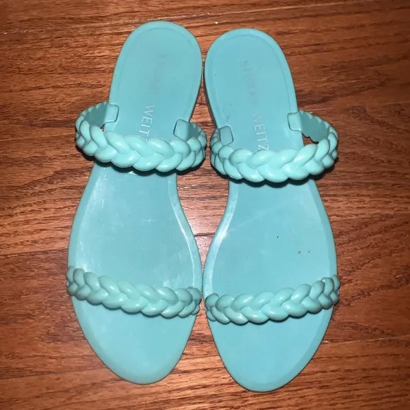 Stuart Weitzman Women's Turquoise SandalsSize 7 - Very good condition
