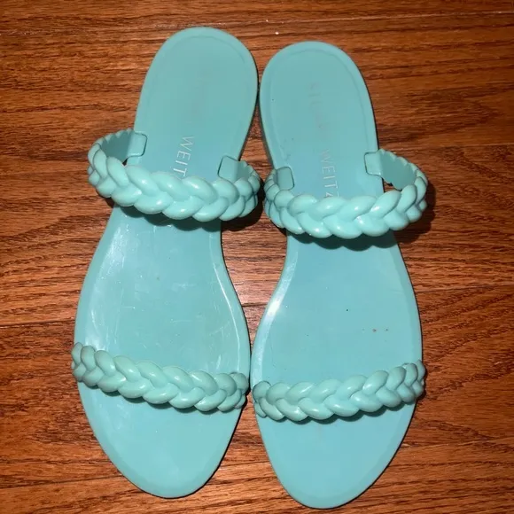 Stuart Weitzman Women's Turquoise SandalsSize 7 - Very good condition
