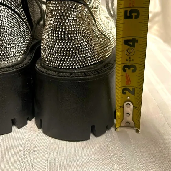 Stubbed Silver Work Boots