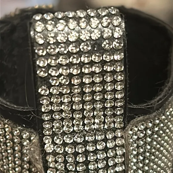 Stubbed Silver Work Boots