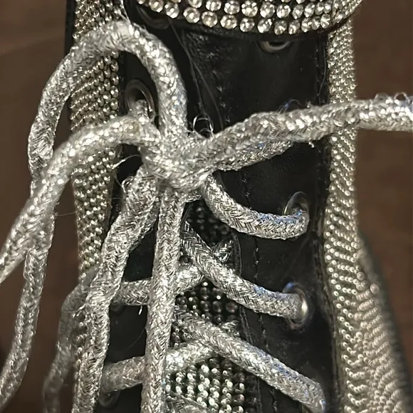 Stubbed Silver Work Boots