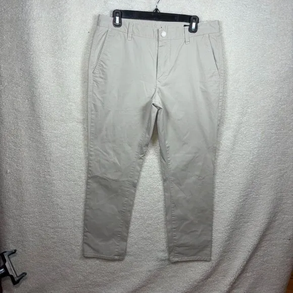 STUNNING Bonobos Slim Tailored  Chino Pants Khaki - Size 32x30