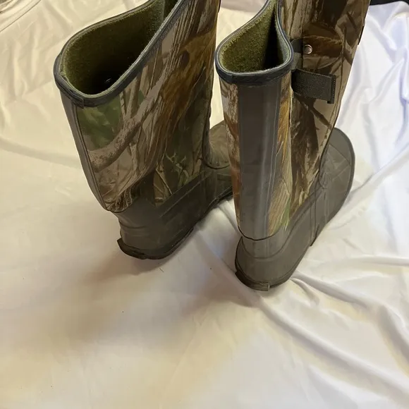 Sturdy Camo Steel Shank Boots